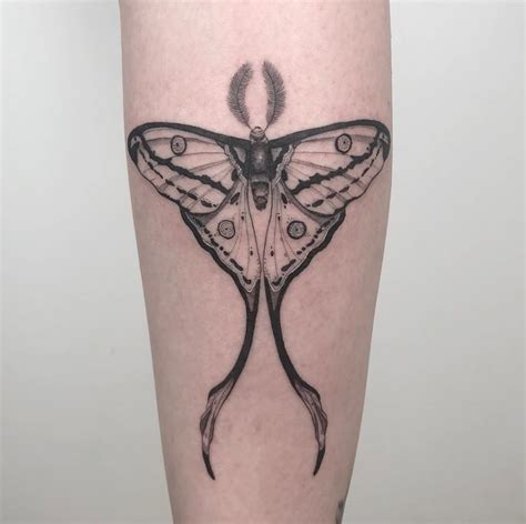 102 Magical Luna Moth Tattoo Ideas and Meanings